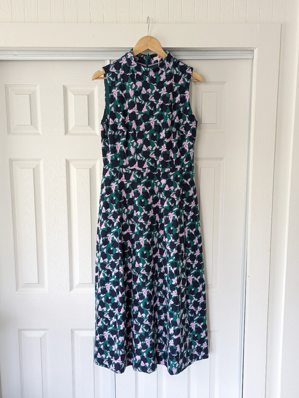NWT Boden Miriam Sleeveless Floral Midi Dress 8 Long Summer Tea Garden Party - Picture 11 of 12